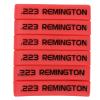 Aolamegs 223 REM Magazine Marking Band 6 Pack(Red-Black)