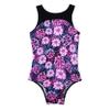 Yeeye Kids Girls One-Piece Leopard Printed Splice Tank Leotard for Gymnastics Dancing Tumbling Sports Rose 5-6 view 3