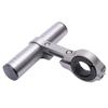 Bicycle Accessories 10/15cm Bike Handlebar Extender, Aluminum Alloy Mount Holder Double Clamp Bike Bracket Bicycle Accessories Bike Parts (Color : 10cm Silver) view 1