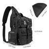G4Free Tactical Sling Military Shoulder Backpack EDC Assault Range Bag and Tactical Sling Bag Military Rover Shoulder Sling Pack Molle EDC Chest Pack view 2