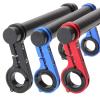 SJHY Bicycle Accessories 200MM Bicycle Carbon Fiber Tube Handlebar Bracket Extender Bike Headlight Mount Computer Cycling Flashlight Holder Bike Parts (Color : Blue) view 3