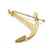 12" Ship Anchor - Brass - Nautical Boat Decor view 2