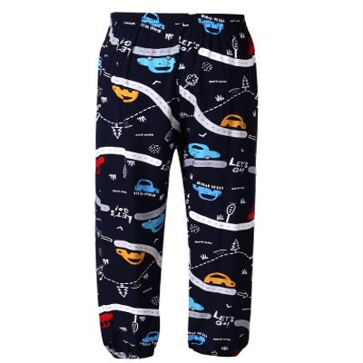 FEESHOW Kids Bohemian Pants Girls Boy Harem Pants Elasticated Waist Hippy Boho Casual Yoga Sport Pants Rail Car 9-10 Years