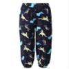 FEESHOW Kids Bohemian Pants Girls Boy Harem Pants Elasticated Waist Hippy Boho Casual Yoga Sport Pants Dinosaur 9-10 Years view 1