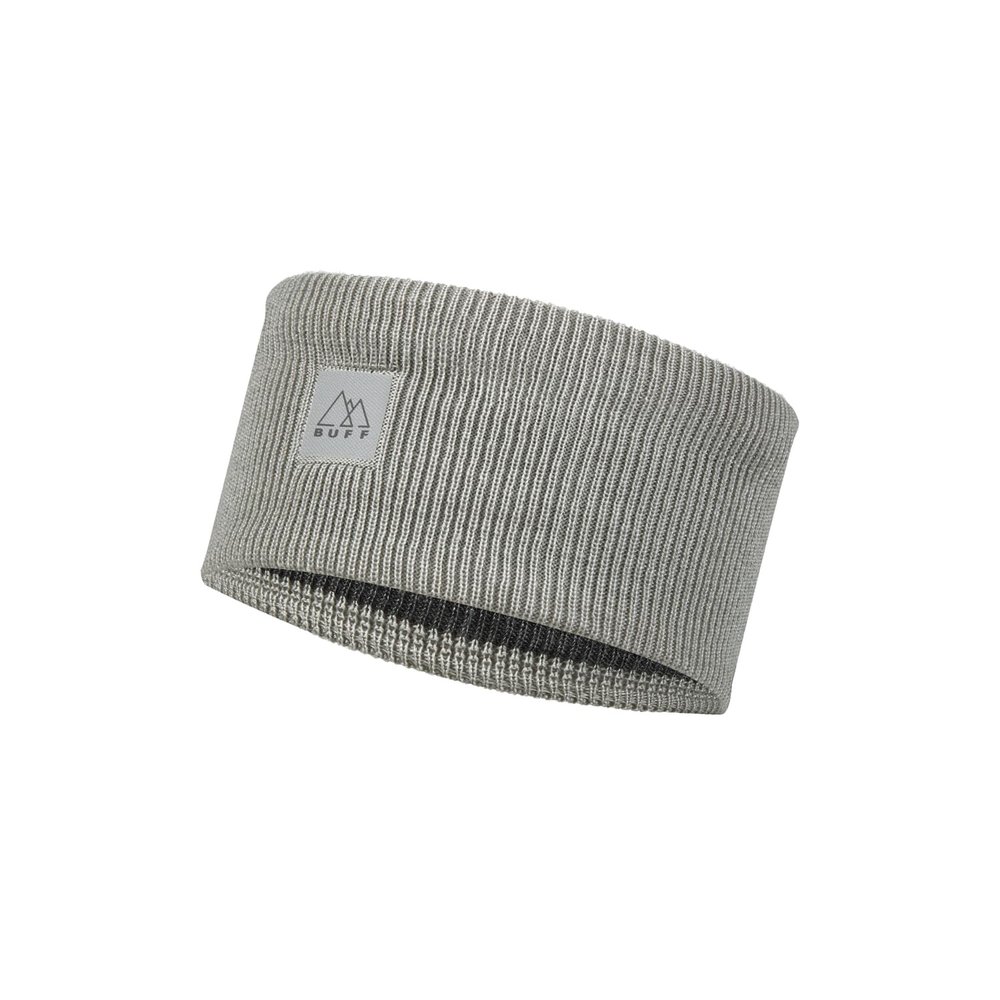 BUFF Unisex CrossKnit Headband - Light Grey