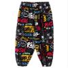 FEESHOW Kids Bohemian Pants Girls Boy Harem Pants Elasticated Waist Hippy Boho Casual Yoga Sport Pants Guitar Music 3-4 Years view 3