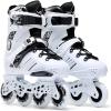 HLCUI Adjustable Inline Skates for Toddler Girls Boys Kids, with Luminous Wheel,Safety and Breathable Roller Skates, Lighting Wheels for Indoor Outdoor Backyard Skating,A,36EU/3.5UK/4.5US/23JP view 2