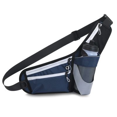 XIXIDIAN Fanny Pack for Men & Women - Outdoor Sports Running Pockets,That Can Hold a 6.2-Inch Mobile Phone,Suitable for Marathon, Cycling, Fitness, Running (Color : Dark Blue)