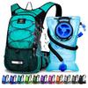 Mothybot Insulated Hydration Backpack Pack with 3L BPA Free Bladder, Water Backpack Compatible with More Bladder Models with Large Storage Lightweight Hiking Daypack with Waist Pouches view 1