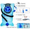 Mothybot Insulated Hydration Backpack Pack with 3L BPA Free Bladder, Water Backpack Compatible with More Bladder Models with Large Storage Lightweight Hiking Daypack with Waist Pouches view 2