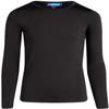 ONLY BOYS Thermal Underwear Set - 4 Piece Brushed Fleece Thermal Top and Long Johns for Boys, Size 4T, Black/Navy view 4