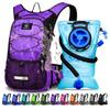 Mothybot Insulated Hydration Backpack Pack with 3L BPA Free Leak Proof Water Bladder, Large Storage Lightweight Hiking Daypack with Waist Pouches & Cooler Layer, for Running, Biking, Camping, Festival view 1