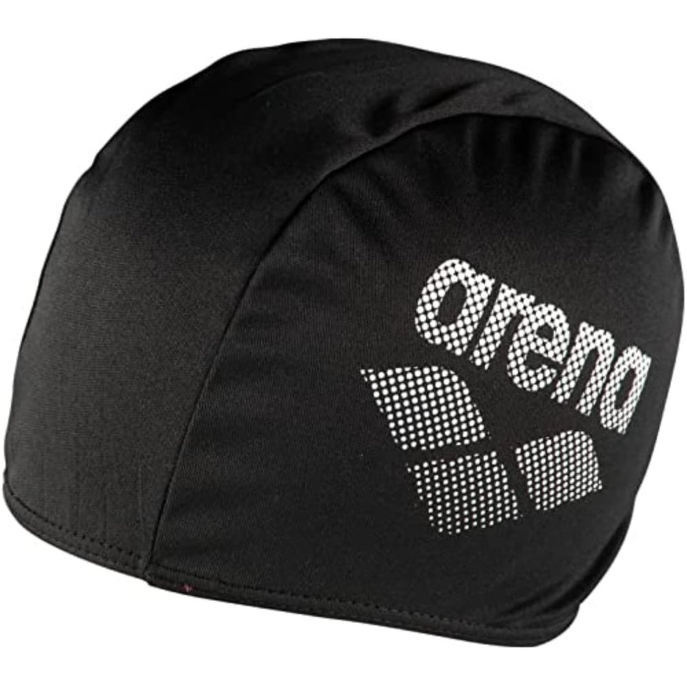 Arena Unisex-Youth Polyester II JR Swimming Caps, Black, NS