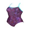 ARENA Women's Mountains Texture Light Drop Back MaxLife One Piece Swimsuit, Martinica/Multi, 24 view 2
