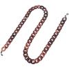 Healifty Tortoise Acrylic Glasses Chain for Women 27.5 Inch Lightweight Eyeglass Holder Lanyard Chunky Beaded Sunglasses Chain for Reading Glasses and Mask Accessories view 1