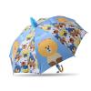 Baby Long Handle Automatic Umbrella Cartoon Waterproof Set of Men and Women Toddler Umbrella view 2