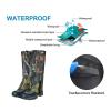 LYLFF Camouflage Leg Gaiters, Waterproof and Snake-Proof Hiking Boots, Suitable for Hiking and Desert Jungle Camping Snow Boots Leggings (Color : A, Size : One Size) view 4