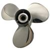 ARKDOZA Boat Propeller 11 3/8x12 Fit for Mercury Outboard 25HP-40HP 3 Blades Stainless Steel Prop SS 13 Tooth Propel RH 11.375x12 view 4