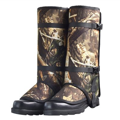 LYLFF Outdoor Waterproof and Anti-Snake-bite Leggings, Suitable for Hiking, Skiing, Hiking, Hunting, Hiking Boots, Leggings (Color : A, Size : One Size)