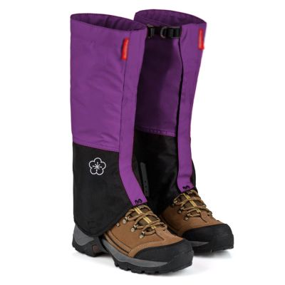 LYLFF Outdoor Leg Leggings, Anti-Snake Bite Leggings, Suitable for Mountaineering, Skiing, Hiking, Hunting, Hiking Boots (Color : Purple, Size : One Size)