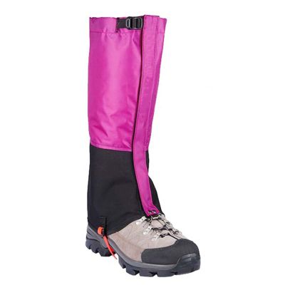 LYLFF Outdoor Leg Gaiters, Adjustable Waterproof and Anti-Snake Bite Hiking Boots Leg Guards, Suitable for Hiking and Desert Jungle Camping Snow (Color : A, Size : Medium)