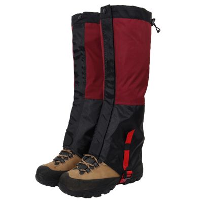 LYLFF Outdoor Leg Gaiters, Breathable Waterproof Leg Boot Cover, Snake Bite Proof, Desert Jungle Camping Snow Boots Leggings (Color : A, Size : Large)