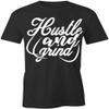 Hustle and Grind T-Shirt | Black, Printed Tees, Graphic Tshirts view 1