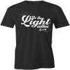 Be The Light T-Shirt | Black, Printed Tees, Graphic Tshirts view 1