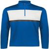 Holloway Sportswear Prism Bold 1/4 Zip Pullover S Royal/White view 3