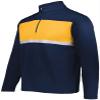 Holloway Sportswear Prism Bold 1/4 Zip Pullover M Navy/Gold view 1