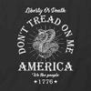Dont Tread Me America T-Shirt | Black, Printed Tees, Graphic Tshirts view 2