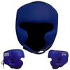 Ultimate - Pro Training Head Gear Guard for Boxing MMA Muay Thai Training (Blue, S/M) view 1