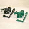 Douglas Sports, Douglas Deluxe Aluminum Replacement Reel with Handle for External Wind Tennis Posts, Green view 1