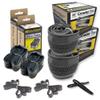 Growler Tire 26 x 2.125 Inch Tire Replacement Kits with or Without Inner Tubes. Includes Tools. Fits Bicycles with 26 x 1.75 or 26 x 2.125 Rim or Wheels. (No Logo, 2 Pack with Tubes) view 1
