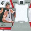 Autograph Warehouse 583522 Nikola Mirotic Player Worn Jersey Patch Basketball Card - Spain - 2014 Upper Deck Winning Big Materials No.WMNM view 1