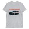 1979 Stang 63rd Annual Indianapolis 500 Official Pace Car Short-Sleeve Unisex T-Shirt Sport Grey view 1