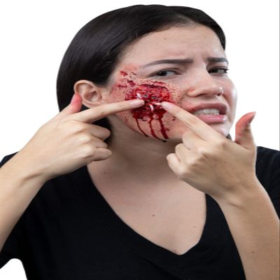 Ghoulish Productions Appliance - White Worms Halloween Latex Accesories
