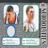 Sports Memorabilia Autograph Warehouse 653673 Mike Miller Player Worn Jersey Patch Basketball Card - Florida Gators - 2002 Fleer Tradition School Ties No.MM with Jason Williams view 1