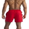AITLGINVEN Men's Swim Trunks Swimwear Sports Shorts with Pockets Red S view 2