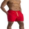 AITLGINVEN Men's Swim Trunks Swimwear Sports Shorts with Pockets Red S view 3