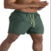 AITLGINVEN Men's Swim Trunks Swimwear Sports Shorts with Pockets Dark Green M view 4