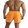 AITLGINVEN Men's Swim Trunks Swimwear Sports Shorts with Pockets Yellow L view 2