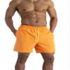 AITLGINVEN Men's Swim Trunks Swimwear Sports Shorts with Pockets Yellow M view 3