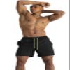 AITLGINVEN Men's Swim Trunks Swimwear Sports Shorts with Pockets Black XL view 4