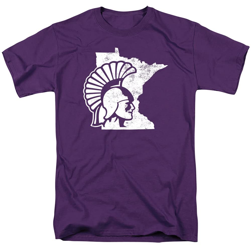Winona State University Official State Shape Unisex Adult T-Shirt, State Shape, 4X-Large