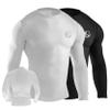 Ultimate - Pro Rashguard - Long Sleeve - for MMA Boxing Muay Thai - Ideal for General Use (XXL, White) view 2