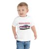 JG Infinite 1995 'Vette Convertible Indianapolis 500 Pace Car Toddler Short Sleeve Tee White view 1