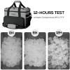 TOURIT Cooler Bag 24/35/46-Can Insulated Soft Cooler Portable Cooler Bag 14.6/24/32L Large Lunch Cooler for Picnic, Beach, Work, Trip (Grey, 46can/32L) view 2