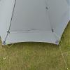 5 Person Tipi Tent Ultralight 20D Silicon-Nylon with Snow Skirt Tent 14.43 x 14.43 x 6.88 FT Height 6.88 FT Adjustable Weight 4.4lb (Green Grey) view 4