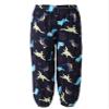 Agoky Girls Elastic Waist Yoga Pants Comfy Vintage Dance Pilates Bloomers Bohemian Harem Pants Beach Trousers Activewear Dinosaur 11-12 Years view 1